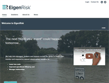 Tablet Screenshot of eigenrisk.com